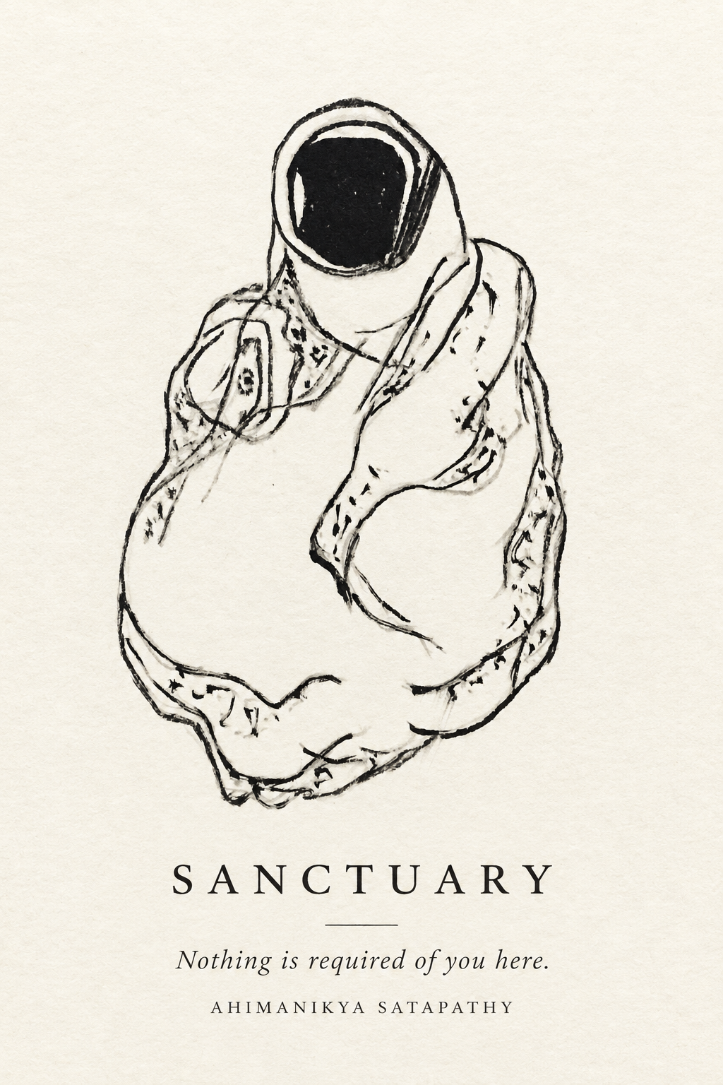 Sanctuary, refined print of artwork by Ahimanikya Satapathy