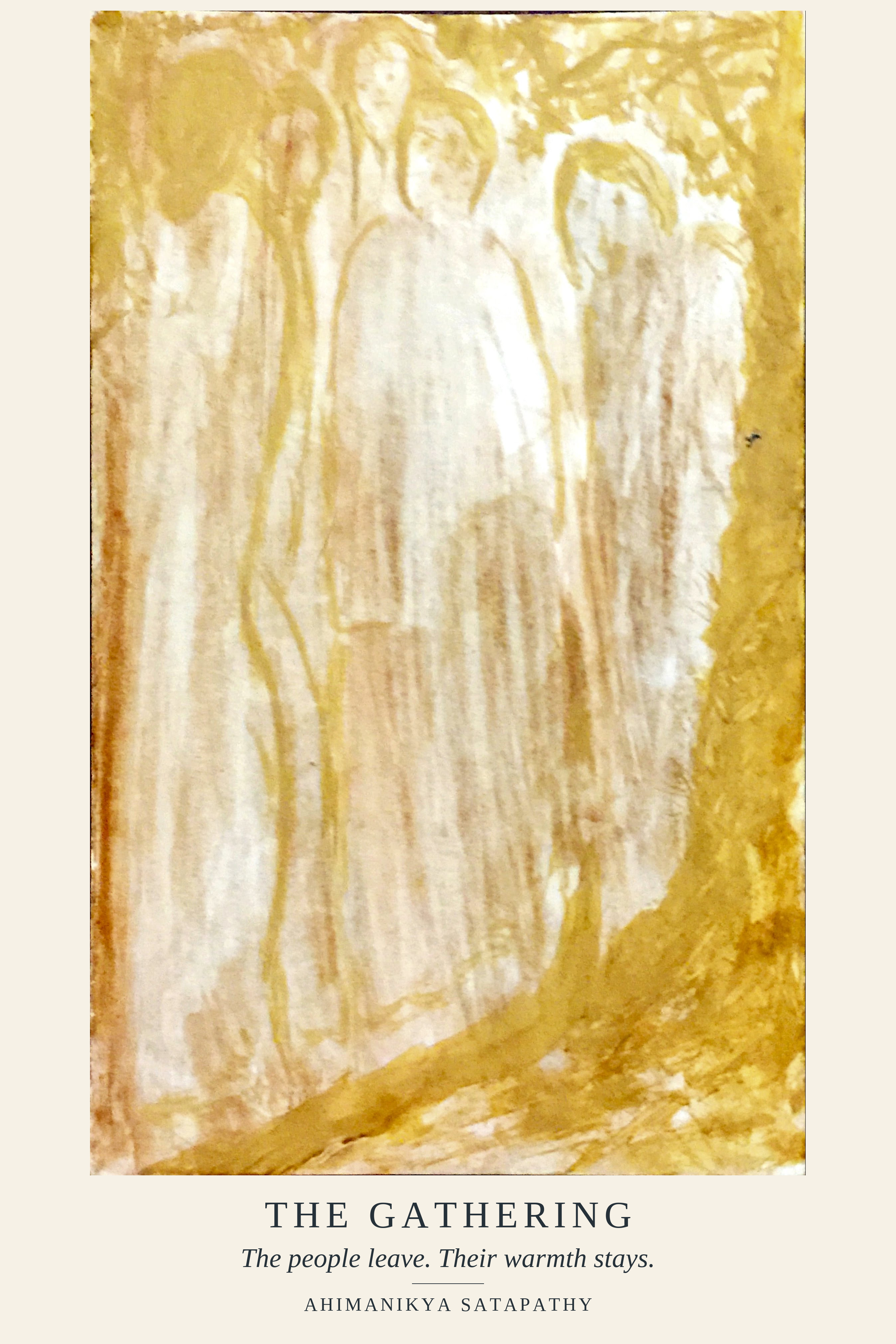 The Gathering, refined print of artwork by Ahimanikya Satapathy