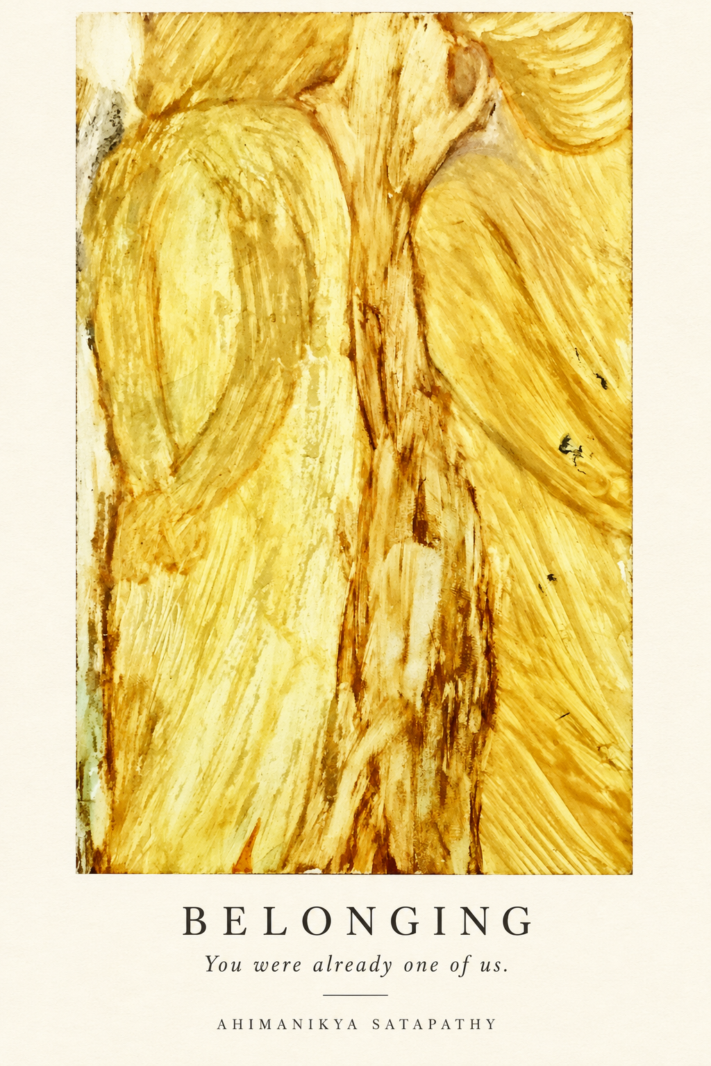 Belonging, refined print of artwork by Ahimanikya Satapathy