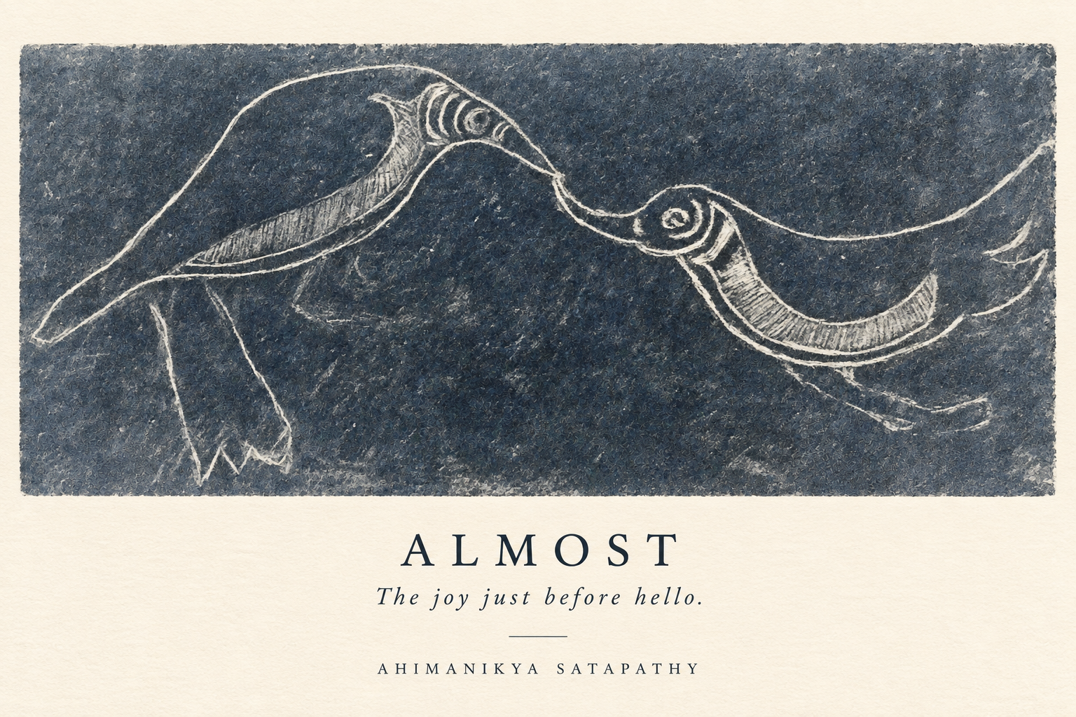 Almost, refined print of artwork by Ahimanikya Satapathy