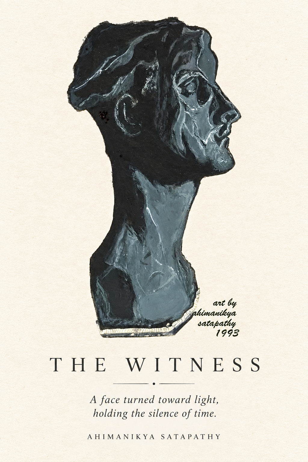 The Witness, refined print of artwork by Ahimanikya Satapathy