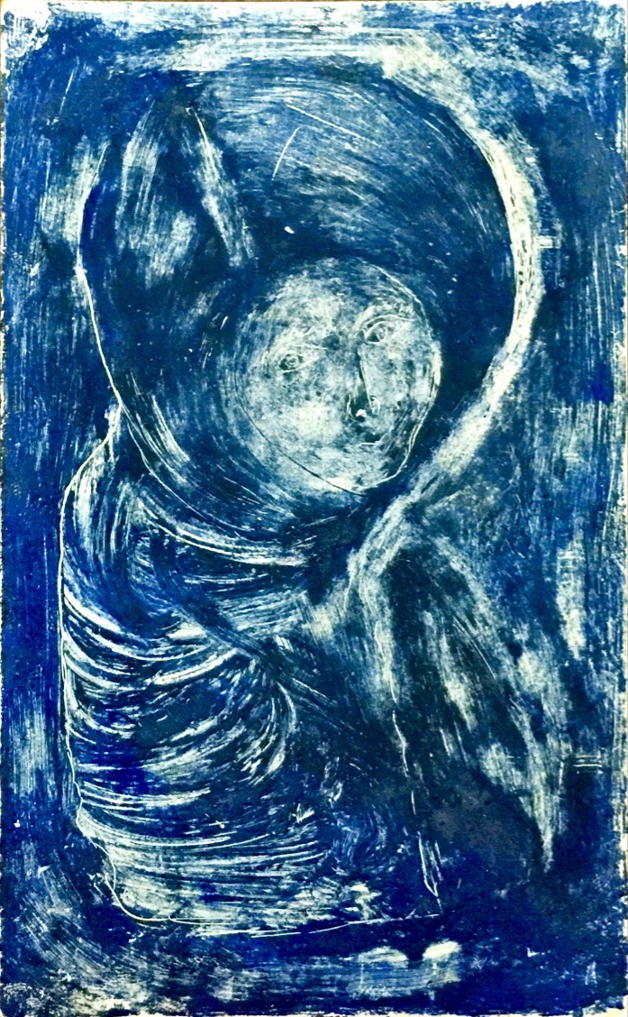Inner Moon, original artwork by Ahimanikya Satapathy